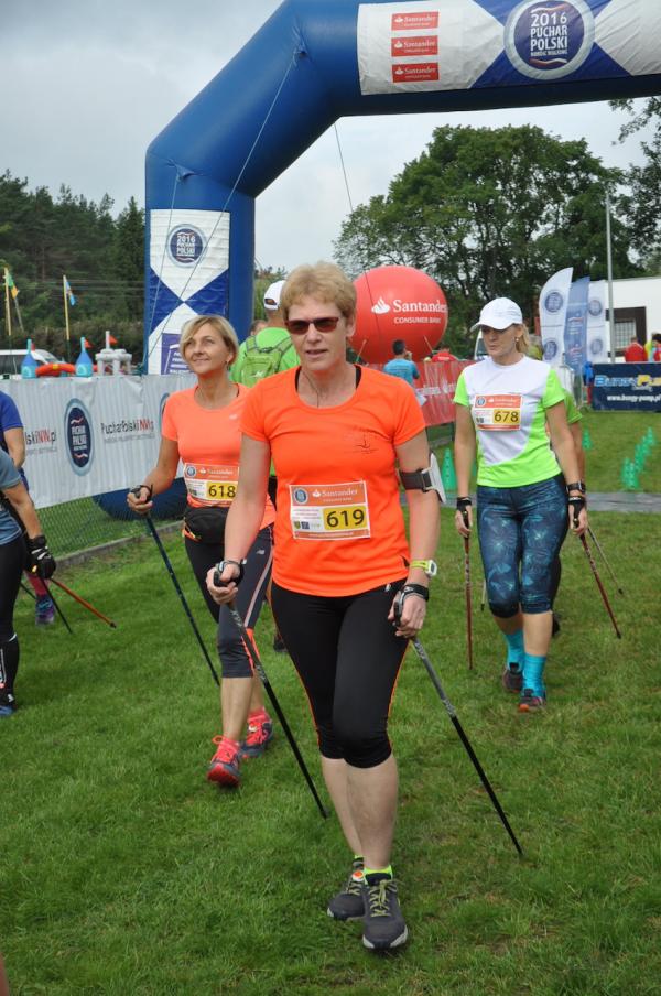 Mistrzostwa Polski w Nordic Walking w Osielsku k.Bydgoszczy (6.8.2016)