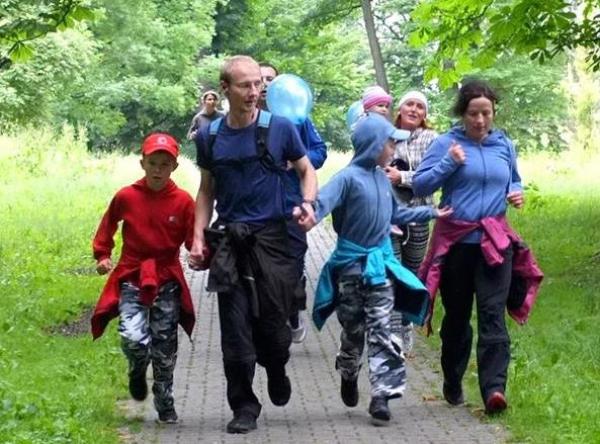 Rodzinny Bieg Parkowy w Siemianowicach Śląskich (15.06.2014)