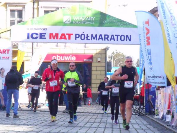 2. Ostrowski ICE MAT Półmaraton w Ostrowie Wlkp. (22.3.2015)