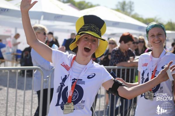 Bieg OSHEE 10 km w Warszawie (22.4.2018)