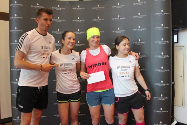 4. InterContinental Tower Run w Warszawie (2.4.2017)