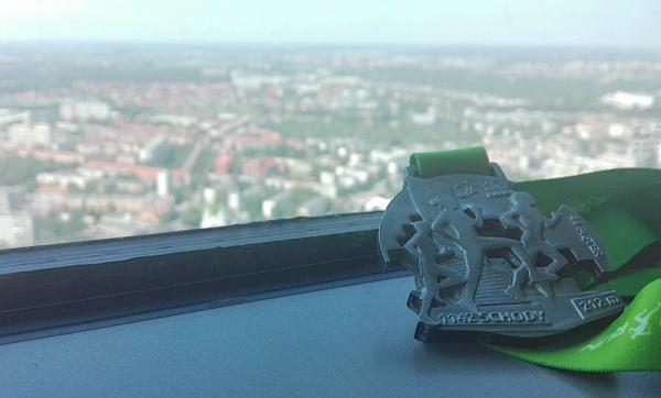 Sky Tower Run we Wrocławiu (27.5.2018)