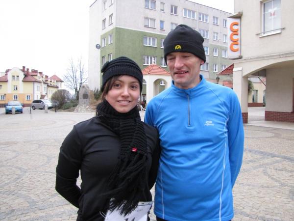 Bieg walentynkowy w Polkowicach (15.02.2014)