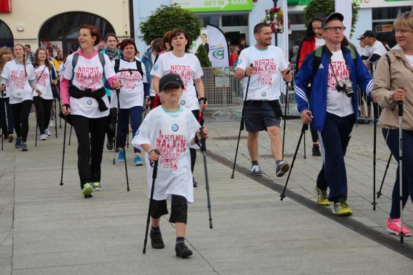 Life Festival Oświęcim - nordic walking (20.6.2015)