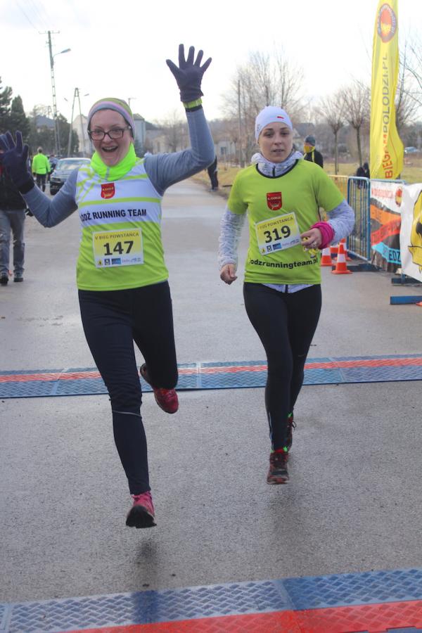 5. Bieg Powstańca w Dobrej k.Strykowa (25.2.2017)