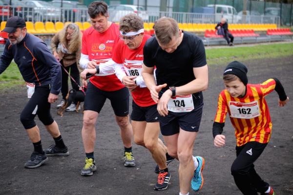 Bieg 1050-lecia Chrztu Polski w Warszawie (9.4.2016)