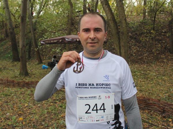 Bieg na Kopiec Powstania Warszawskiego w Warszawie (8.10.2016)