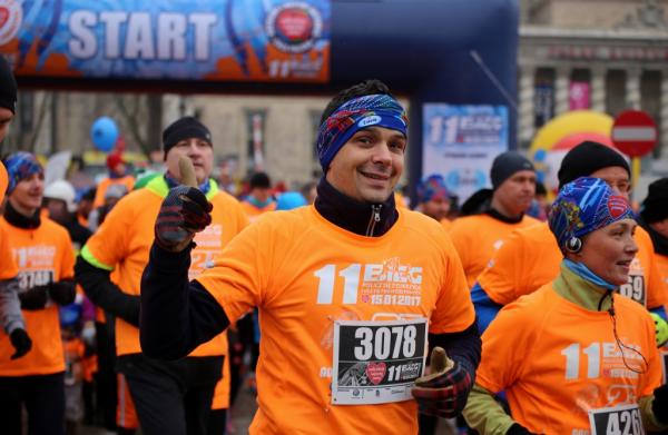 11. Bieg "Policz Się z Cukrzycą" w Warszawie (15.1.2017)