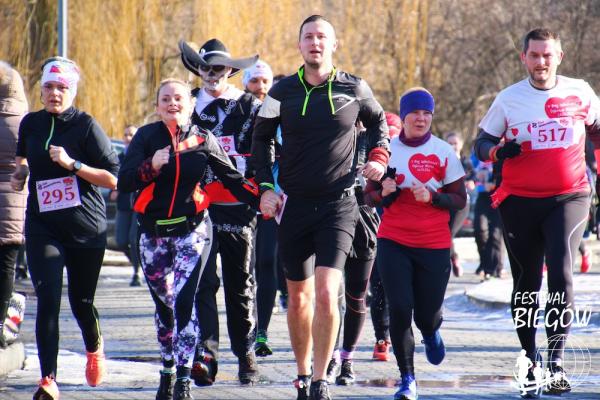 8. Bieg Walentynkowy w Dąbrowie Górniczej (10.2.2019)	