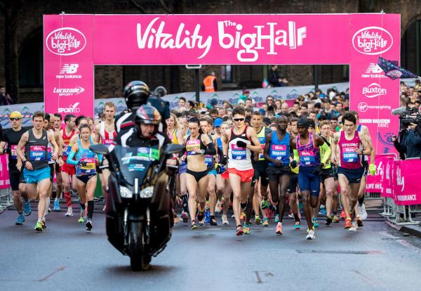 Vitality Big Half w Londynie (4.3.2018)