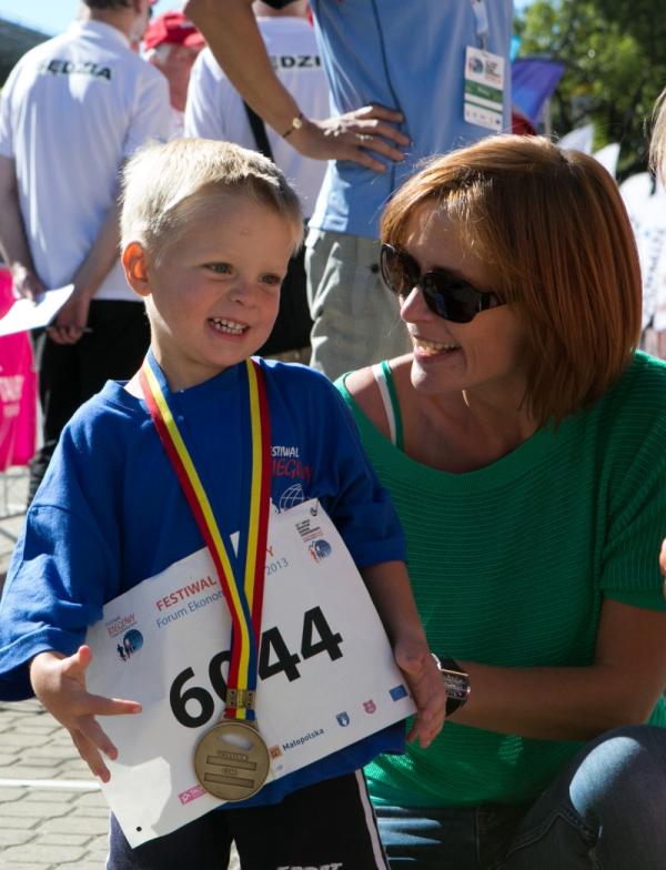 Biegi Deptaka dla dzieci [ZDJĘCIA]