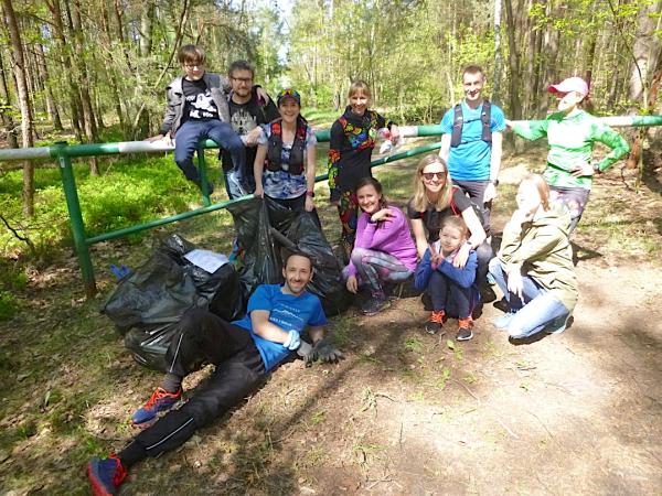 "Śmieganie" w Łodzi