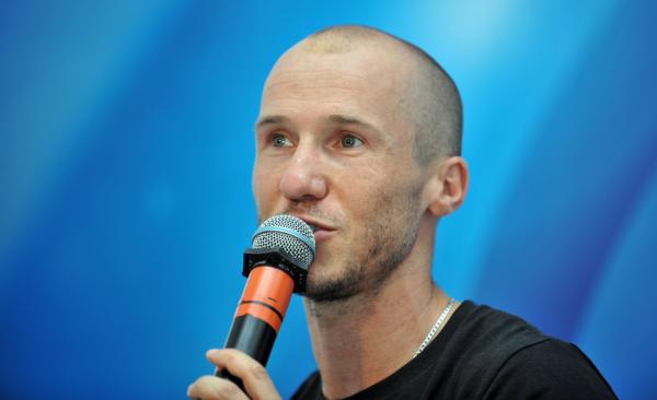 Jacek MEZO Mejer na 7. PKO Festiwalu Biegowym w Krynicy (11.9.2016)