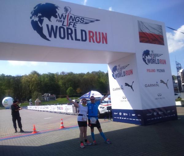 Wings for Life Word Run: Drapikowscy w Poznaniu