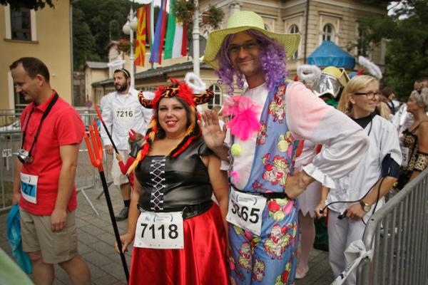 Bieg Przebierańców w Krynicy (12.9.2015)