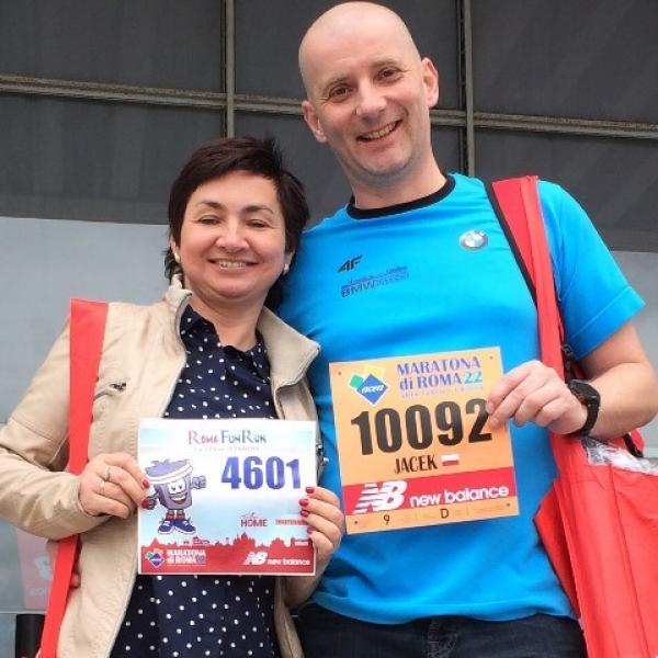 22. Maratona di Roma Jacka i Joanny Bodalskich 