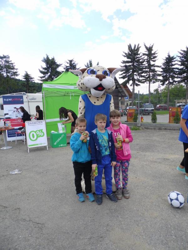 Koralowa Strefa Dziecka podczas Pikniku Rodzinnego w Starym Sączu