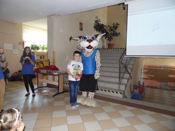 Koralowa Strefa Dziecka w SP im. M. Skłodowskiej-Curie w Łukowicy (9.6.2015)