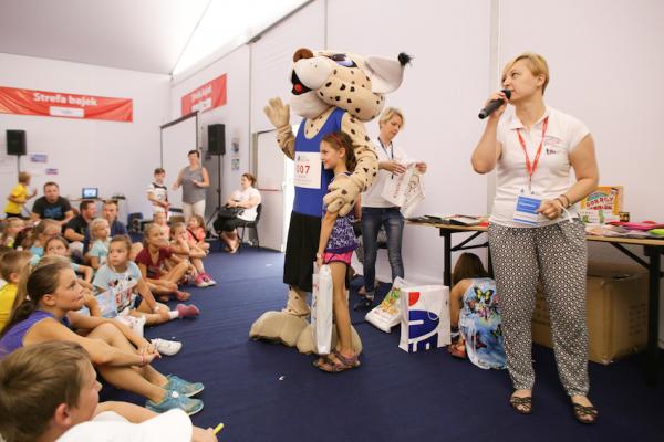 Strefa Dzieci 7. PKO Festiwalu Biegowego w Krynicy (9-11.9.2016)