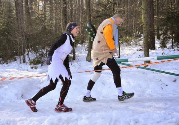 Bieg Walentynkowy w Bielsku-Białej (14.2.2015)