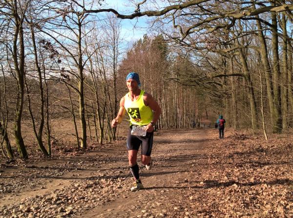 Zimowy Forest Run w Mosinie k.Poznania (7.2.2016)