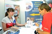 Stoisko Festiwalu Biegowego